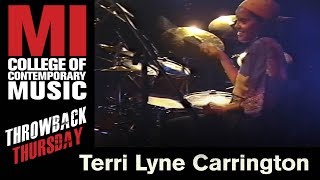 Terri Lyne Carrington Throwback Thursday From the MI Library [upl. by Pantin]