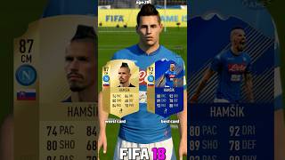 🇸🇰 MAREK HAMSIK worst vs best card in EVERY FIFA 1023⚽shorts fifa eafc24 fc24 hamsik [upl. by Enrico266]