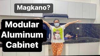 Modular Aluminum Kitchen Cabinet Installation  Minimalist Kitchen  Thank You Sponsor [upl. by Carli]