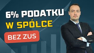 6 podatku w spółce bez ZUS I Prawnik Wyjaśnia [upl. by Ellebasi]