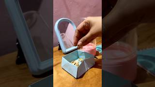 കുഞ്ഞു സാധനങ്ങളിടാൻ ഒരു കുഞ്ഞു പെട്ടി diy diypaperbox paperbox wellwisherdiy [upl. by Kieryt150]