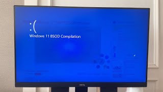 Windows 11 BSOD Compilation [upl. by Nylitsirk]