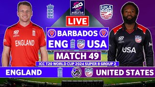 United States vs England Live Match  USA vs ENG Live Match Today  ICC T20 World Cup Live Match [upl. by Irab940]