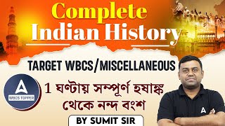 Complete Indian History In Bengali l Hariyanka to Nanda Dynasty l WBCS Miscellaneous History Class [upl. by Cogswell]