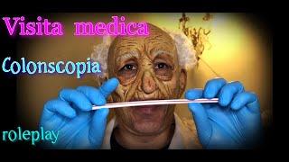 Visita medica colonscopia 👨‍⚕️ roleplay ASMR ITA softspoken [upl. by Vihs932]