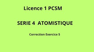2024 Corrigé exo 5 série 4 [upl. by Lafleur]