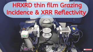 HRXRD of Thin films Grazing incidence XRR xray reflectivity for thickness amp roughness estimation [upl. by Nahn512]