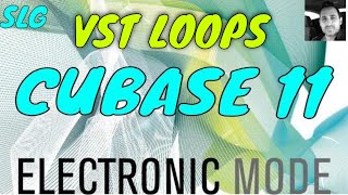 Cubase 11 Pro  VST Sounds  Electronic Mode [upl. by Anwahsit]