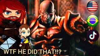 Norse Gods react to kratos  God of War Ragnarok  Gacha [upl. by Ekalb]