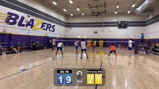 BGHS Men’s VB Vs El Dorado [upl. by Airrehs219]