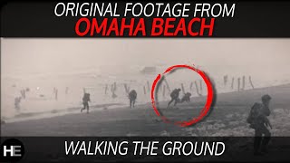 ORIGINAL FOOTAGE  Omaha Beach Assault Wave  WN60 and the German Defenders  Normandy WW2 [upl. by Okechuku695]