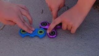 Kid Temper Tantrum Throws Sisters New Fidget Spinner Out Car Window [upl. by Alasteir]