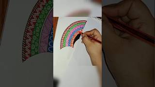 colorful mandala art Part1 trending mandala reggaeton [upl. by Annnora]