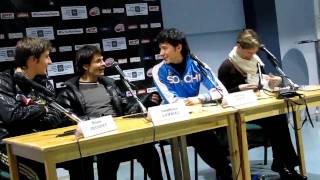 Kings of ice SPB 30032010 press conference 5 [upl. by Remos]