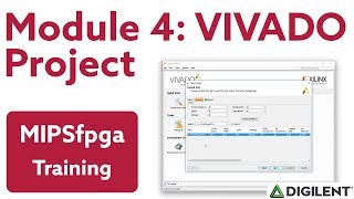 MIPSfpga  Module 4 Creating a MIPSfpga Vivado Project [upl. by Neillij]