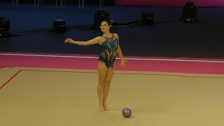 Milena Baldassarri ITA Ball Gala– Euskalgym 2024 [upl. by Niple824]