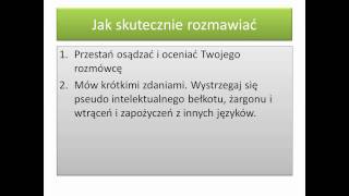 Jak skutecznie rozmawiać [upl. by Aved]