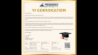 VI Convocation  18th Nov [upl. by Aicenert]