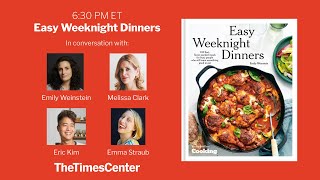 Easy Weeknight Dinners Book Talk  NYT Cooking [upl. by Trauts607]