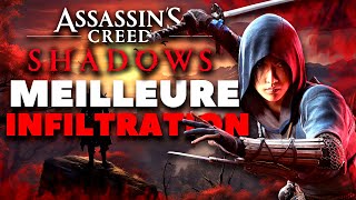 🔥 La MEILLEURE INFILTRATION de la Licence  🤩 Assassins Creed Shadows 🌸 [upl. by Ahlgren]