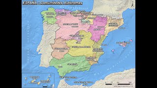 Comunidades Autónomas de España cuándo y cómo se formaron [upl. by Ynohtona]