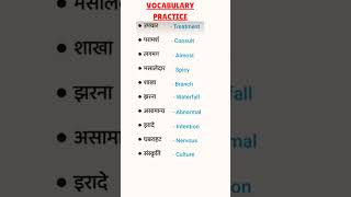 Word Meanings Practice learnenglish vocabulary youtubeshorts [upl. by Bordy]