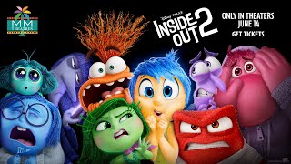 Inside Out 2 trailer  Now Playing at MM Theatres [upl. by Yeffej]