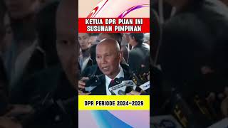 Ini Pimpinan DPR Periode 20242029 shorts viralvideo [upl. by Hedaza499]