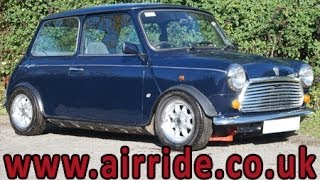 AirRide  Classic Mini on all round air suspension [upl. by Bracci803]