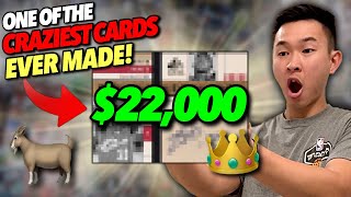 I spent 22000 on my MOST EXPENSIVE SPORTS CARD EVER 😱🔥 [upl. by Evangelina]