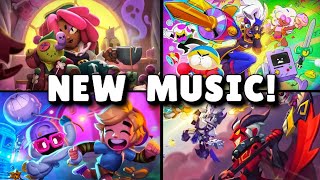 All Season 32 amp 33 Menu Music 🤩✨  Brawl Stars [upl. by Ecirbaf]