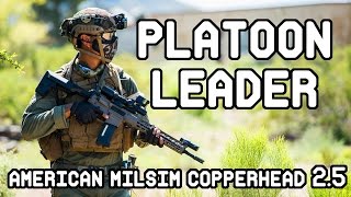 American Milsim Copperhead 25 Platoon Leader Krytac SPR MK2 [upl. by Urita]