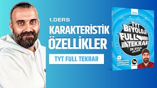 1Canlıların Karakteristik Özellikleri TYT Full Tekrar DRBİYOLOJİ 2024TAYFA [upl. by Atinas]