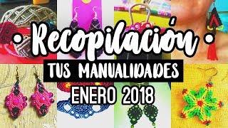 Recopilación macrame ♥︎ enero 2018  Tutoriales Temuco ● Compilation [upl. by Pittman]