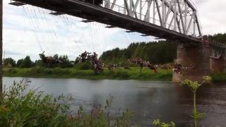 133way ropejump Tver Russia [upl. by Lainahtan347]