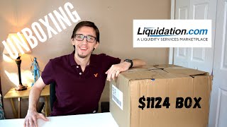 Unboxing Electronics Liquidation Box from Liquidationcom  1124 Worth Customer Returns Mystery Box [upl. by Dahsraf]