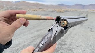 firing TWO 50bmg out of a Shotgun at the same time [upl. by Anivad985]