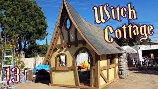 Witch Cottage Halloween Façade  Disneys Snow White Cottage Inspired [upl. by Ormsby27]