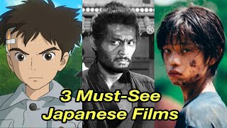 3 MustSee Japanese Movies Monster The Boy and the Heron and Harakiri [upl. by Frederik418]