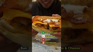 Build the Ultimate BLIND Fast Food Sandwich [upl. by Ditter278]