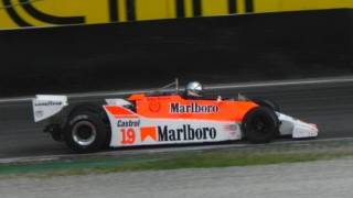 Historic Formula 1 F1 Cars PURE SOUND Coppa Intereuropa 2010 [upl. by Dearr]