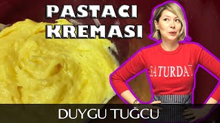 Pastaci Kreması Tarifi  Fransız Usulü  Krema Tarifleri  Chef Duygu Tugcu [upl. by Ahsilam129]