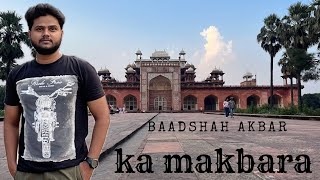 Agra series Day 3  baadshah akbar ka makbra [upl. by Anirehtak]