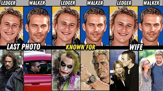 quotHeath Ledger vs Paul Walker Legends Gone Too Soonquot [upl. by Nesrac]