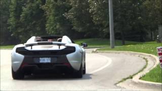 Mclaren 650S Spyder Launch Control and Acceleration [upl. by Eveiveneg]