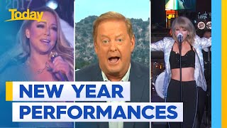 Best and worst New Year’s Eve performances  Today Show Australia [upl. by Eitsirhc]