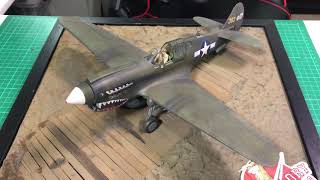 Eduard Hasegawa 132 P40N Reveal [upl. by Perot]