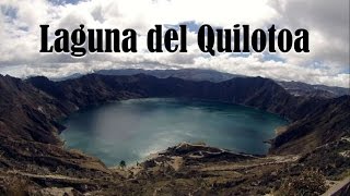 Laguna del Quilotoa a 3914 m de altitud  Ecuador [upl. by Ylecic]