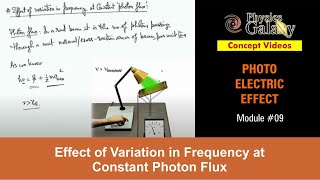 Class 12 Physics  Photoelectric Effect  9 Effect of Variation in Frequency  For JEE amp NEET [upl. by Frear]