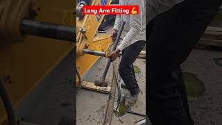 Long Stick  Arm  Fitting Excavator 🔥 video automobile shortvideos viralvideos [upl. by Jo-Ann]